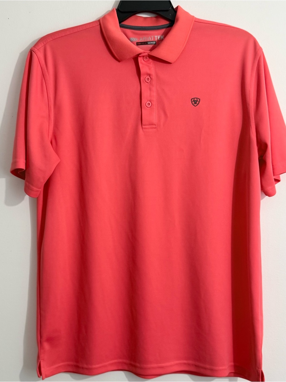 AriatTEK Heat Series Salmon Performance Polo Shirt XXL